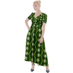 Wowpatterns-export-pattern Button Up Short Sleeve Maxi Dress