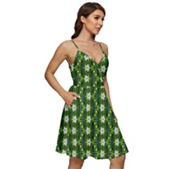 V-Neck Pocket Summer Dress  
