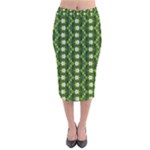 Wowpatterns-export-pattern Velvet Midi Pencil Skirt