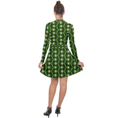 Long Sleeve Panel Dress 
