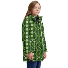 Kids  Hooded Longline Puffer Jacket 