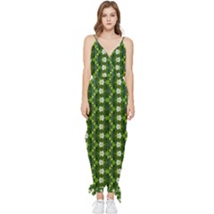 Sleeveless Tie Ankle Chiffon Jumpsuit 