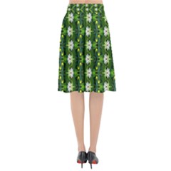Flared Midi Skirt 