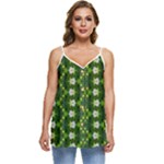 Wowpatterns-export-pattern Casual Spaghetti Strap Chiffon Top