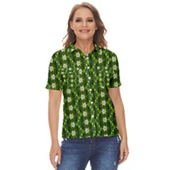 Women s Short Sleeve Double Pocket Shirt 