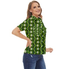 Women s Short Sleeve Double Pocket Shirt 