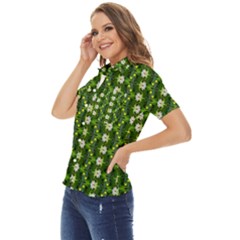 Women s Short Sleeve Double Pocket Shirt 