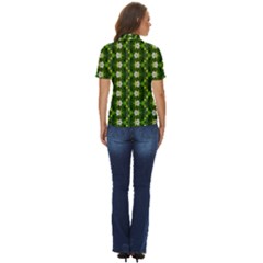 Women s Short Sleeve Double Pocket Shirt 