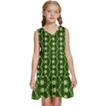 Wowpatterns-export-pattern Kids  Sleeveless Tiered Mini Dress