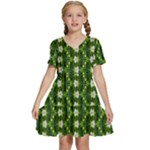 Wowpatterns-export-pattern Kids  Short Sleeve Tiered Mini Dress