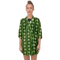Half Sleeve Chiffon Kimono 