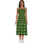 Wowpatterns-export-pattern Sleeveless Shoulder Straps Boho Dress