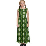 Wowpatterns-export-pattern Kids  Satin Sleeveless Maxi Dress
