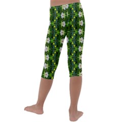 Kids  Lightweight Velour Capri Leggings  