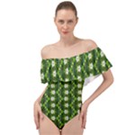 Wowpatterns-export-pattern Off Shoulder Velour Bodysuit 