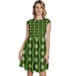 Wowpatterns-export-pattern Cap Sleeve High Waist Dress