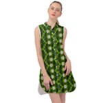 Wowpatterns-export-pattern Sleeveless Shirt Dress