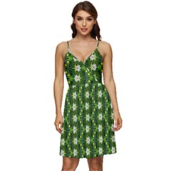 V-Neck Pocket Summer Dress  