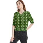 Wowpatterns-export-pattern Quarter Sleeve Blouse