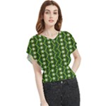 Wowpatterns-export-pattern Butterfly Chiffon Blouse