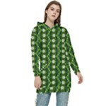 Wowpatterns-export-pattern Women s Long Oversized Pullover Hoodie