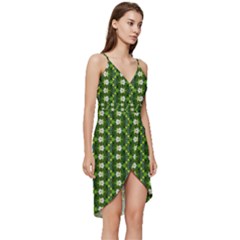 Wrap Frill Dress 