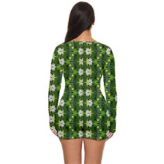 Long Sleeve Boyleg Swimsuit 
