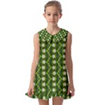 Wowpatterns-export-pattern Kids  Pilgrim Collar Ruffle Hem Dress