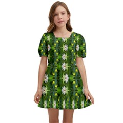 Kids  Short Sleeve Dolly Dress 