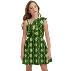 Kids  One Shoulder Party Dress 