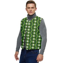 Men s Button Up Puffer Vest	 