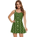 Wowpatterns-export-pattern Ruffle Edge Bra Cup Chiffon Mini Dress