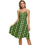 Wowpatterns-export-pattern Sleeveless Tie Front Chiffon Dress