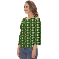Cut Out Wide Sleeve Top 