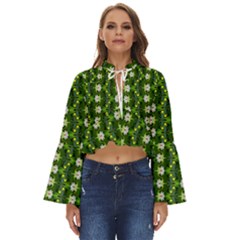 Boho Long Bell Sleeve Top 