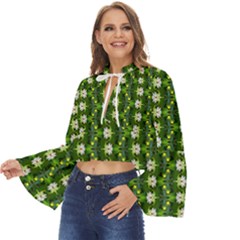 Boho Long Bell Sleeve Top 