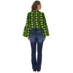 Boho Long Bell Sleeve Top 