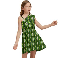 Kids  One Shoulder Party Dress 