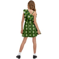 Kids  One Shoulder Party Dress 