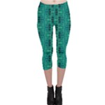 Peacock #4 Capri Leggings 