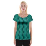 Peacock #4 Cap Sleeve Top