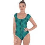 Peacock #4 Short Sleeve Leotard 