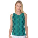 Peacock #4 Women s Basketball Tank Top