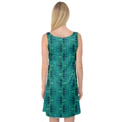 Sleeveless Satin Nightdress Back Sleeveless Satin Nightdress Back