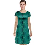 Peacock #4 Cap Sleeve Nightdress