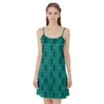 Peacock #4 Satin Night Slip