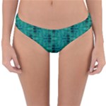 Peacock #4 Reversible Hipster Bikini Bottoms