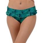 Peacock #4 Frill Bikini Bottom