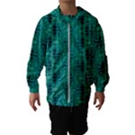 Peacock #4 Kids  Hooded Windbreaker