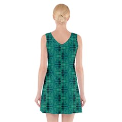 V-Neck Sleeveless Dress 